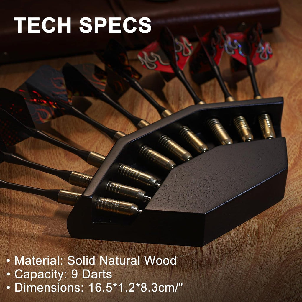 2 in 1 Dart Holder and Wall Dart Holder Made of Wood, Dart Holder, High-Quality Dart Holder, Presentation Display