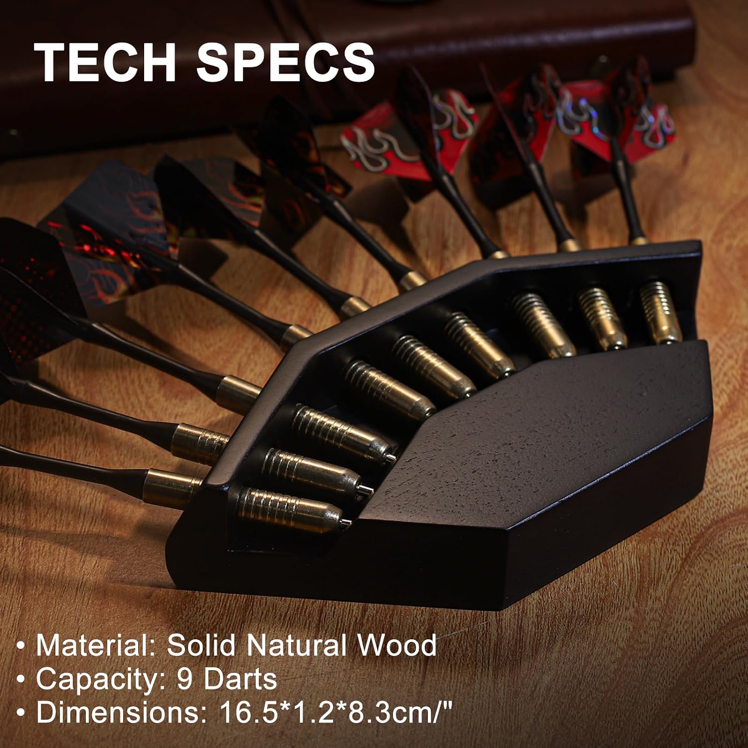 2 in 1 Dart Holder and Wall Dart Holder Made of Wood, Dart Holder, High-Quality Dart Holder, Presentation Display