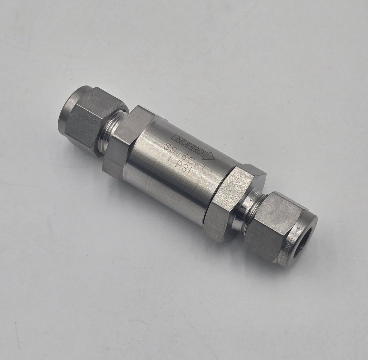 Swagelok SS-6C-1 Stainless Steel Poppet Check Valve