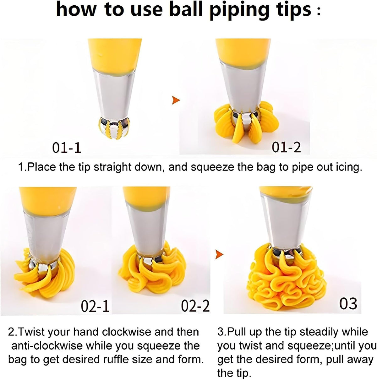 Piping Bags and Tips Set, 130 Pcs Baking Supplies