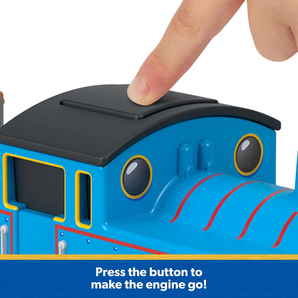 Motorized Thomas Engine & S.C. Ruffey Truck | Fisher-Price Battery-Powered Toy Train & Vehicle for Preschoolers