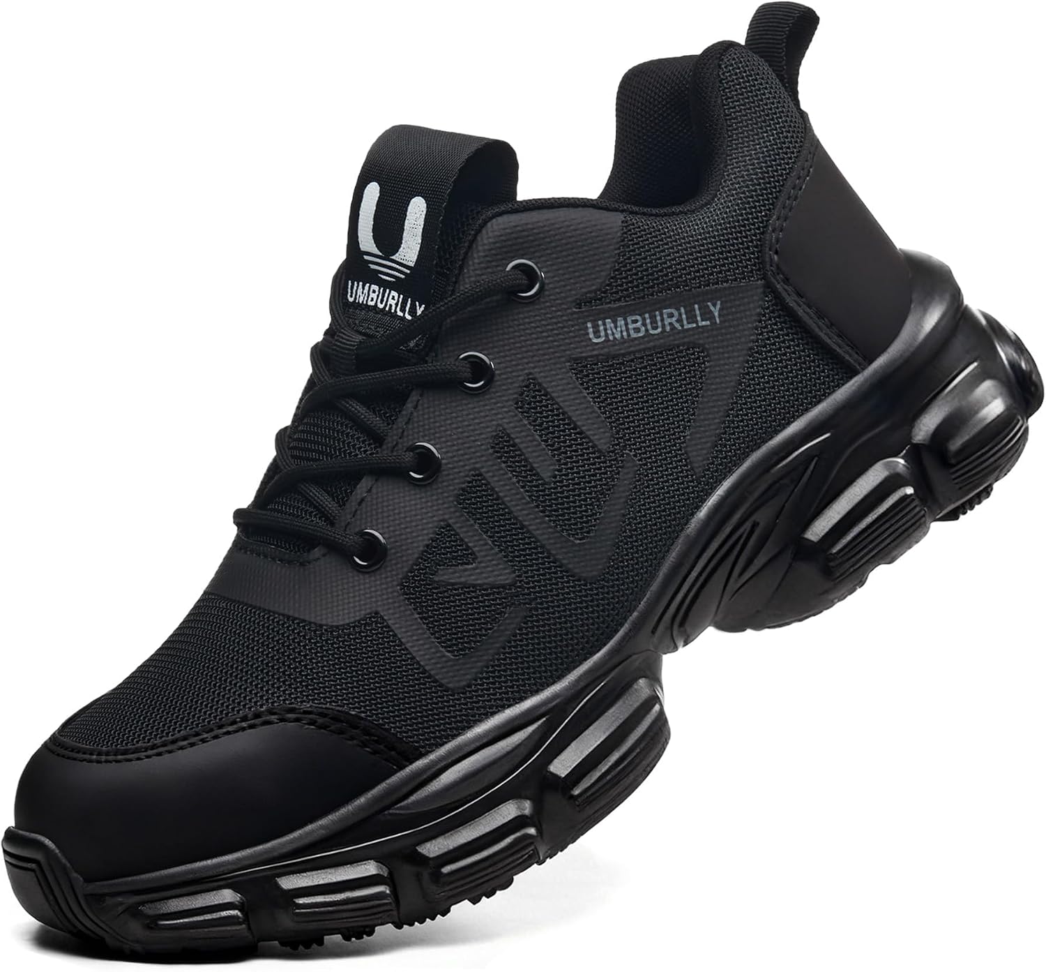 Steel Toe Shoes for Men Women, Comfortable Wide Non Slip Work Shoes