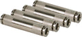 VIAIR DOT Straight Union Push to Connect Air Fittings, 1/4" to 1/4", 4 Pack, P/N 11404