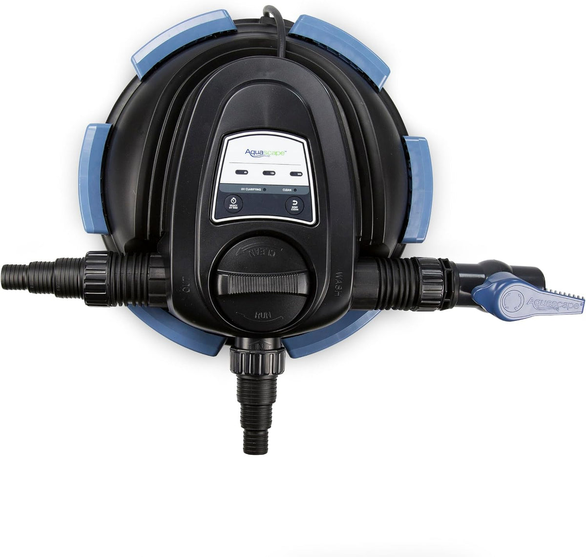 95053 UltraKlean 2000 Gallon Biological Pressure Filter with 14 Watt UV Clarifier Sterilizer for Pond Water Feature