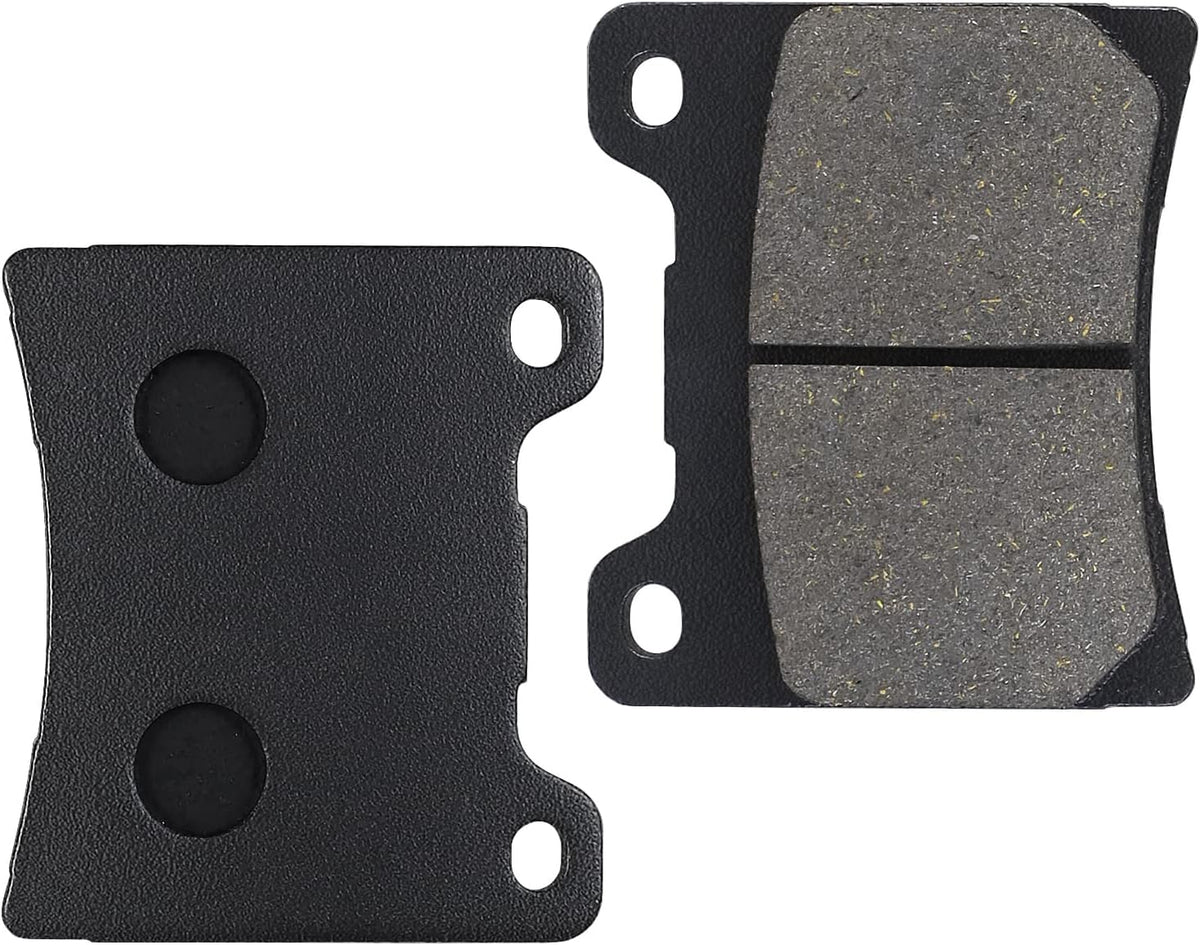 LOCOPOW Front & Rear Brake Pads for Yamaha Vstar V Star 1100 Classic Custom XVS1100 1999 2000 2001 2002 2003 2004 2005 2006 2007 2008 2009