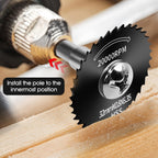 AUUTI 9pcs Drill Cutting Wheel and Saw Bit Set