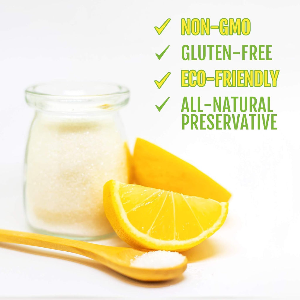 All-Natural Citric Acid | 1.88 Pound | Kosher for Passover | Food-Grade Flavor Enhancer, Household Cleaner &