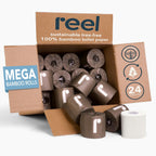 Premium 3-Ply Bamboo Toilet Paper - 24 Rolls, 300 Sheets per Roll