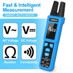 TEMIRUP Digital Clamp Meter Multimeter with U-Shaped Jaw, AC/DC Amp Meter