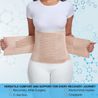 Postpartum & Post Surgery Abdominal Binder. Postpartum Belly Band