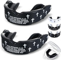 2 Pcs Christian Mouth/Teeth Guards | Sport Game Guard Religious Mouthguard: Soccer, Football, Basketball, Baseball