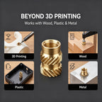 Pofsnnx 437Pcs Threaded Inserts, M2-M6 Heat Set Inserts for 3D Printing