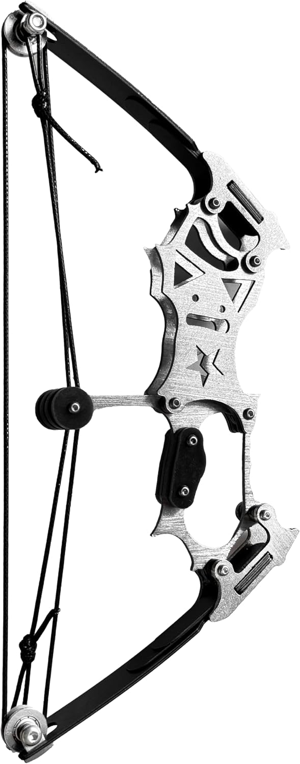 Archery Bow Set Left and Right Hand Compound Bow Hunting Bow Metal Material Catapult RH/LH for Practice Archery