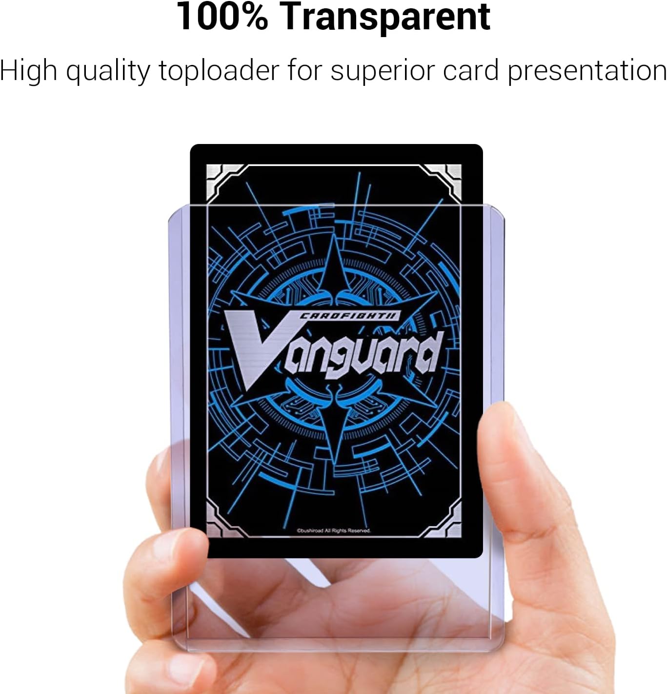 3" x 4" Standard 35pt Rigid Toploaders, Regular Clear Top Loader Sleeves for Collectible Trading Cards (100 ct.)