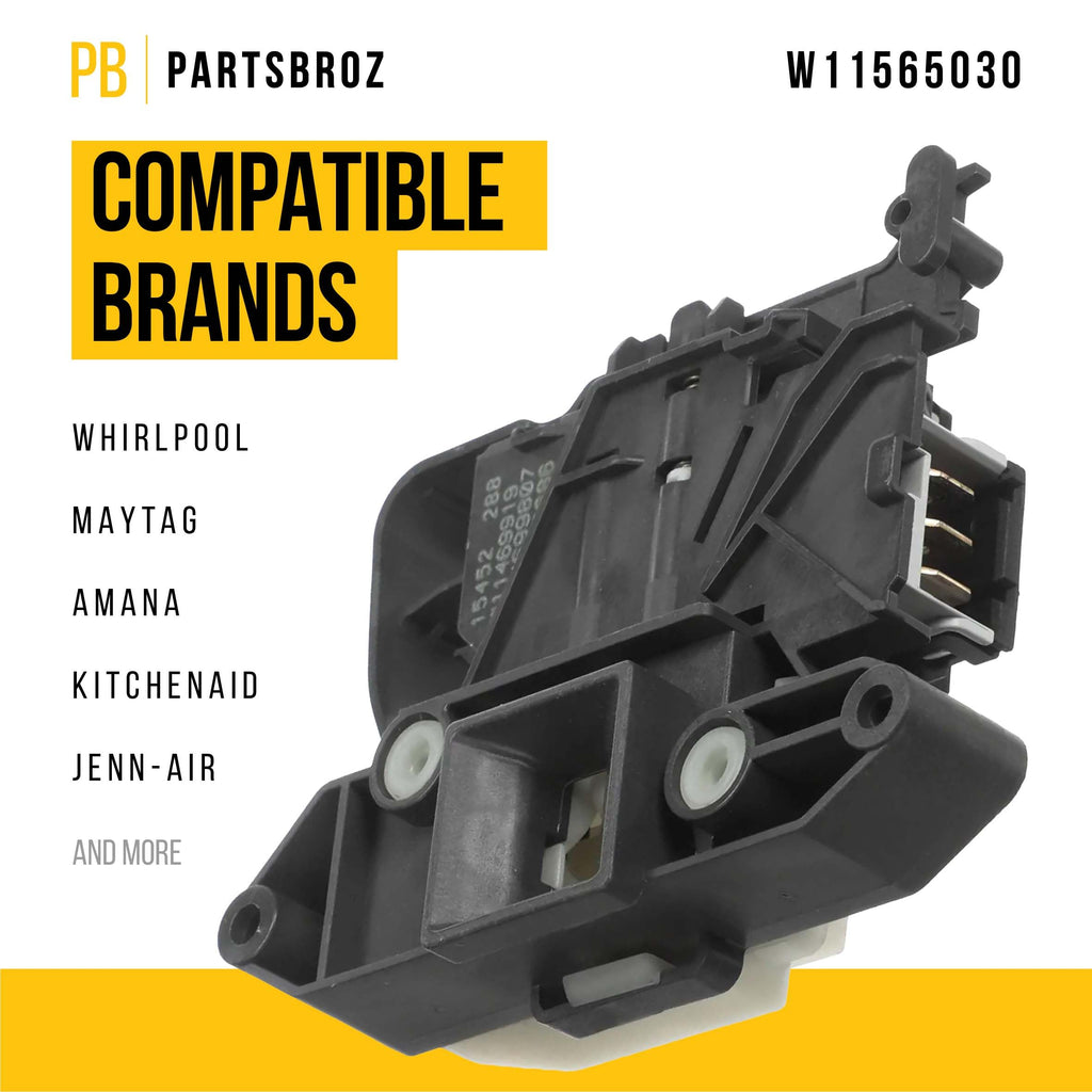 Washer Door Latch for Whirlpool WFW6605MW1