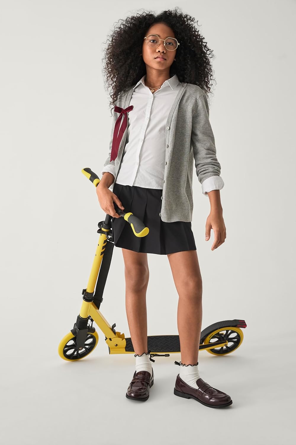 Girls' Uniform Performance Pleated Skorts