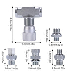 STB-G3/8 Hydraulic Flow Control Valve Compatible with Mini Excavator