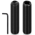 5Pcs Cup Point Socket Set Screws-1/2-13x2 Carbon Steel