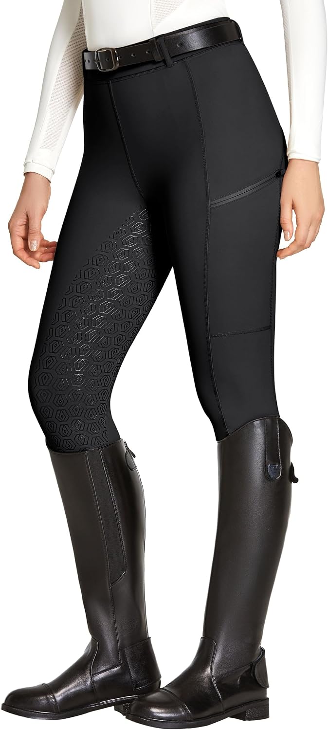 Women's Full Seat Breeches High Waist Horse Riding Pants