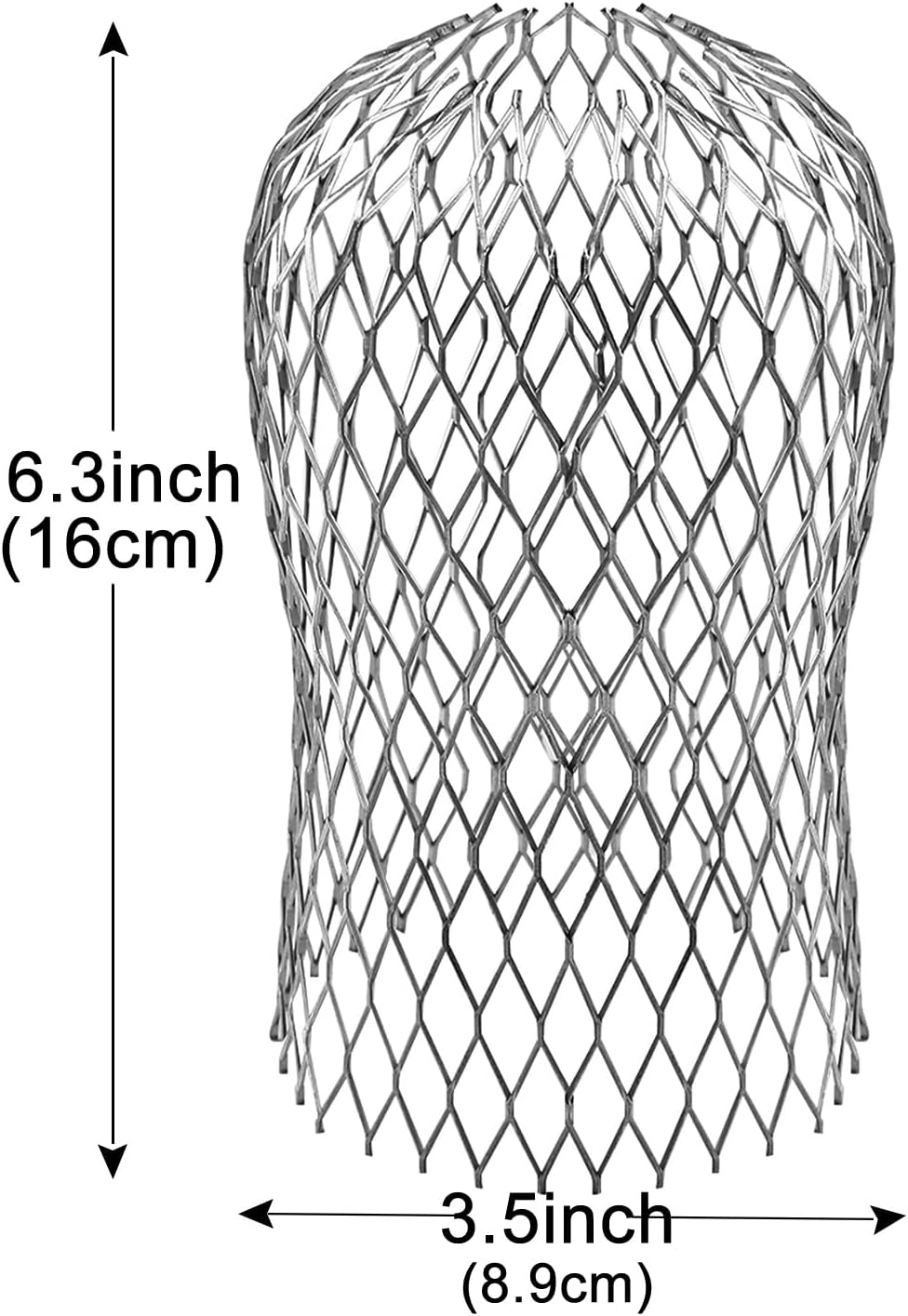 10 Pack Gutter Downspout Guards Screen 3.5 Inch Filter Leaf Strainer