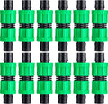 Hotop 12 Pieces 5/8 Drip Irrigation Coupling