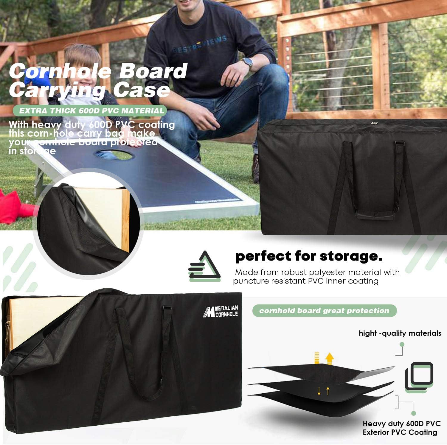 Baseball Themed Cornhole Boards, 2x4 Premium Corn Hole Board Set, Officially Licensed Cornhole Boards, Perfect for