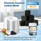 2 Pack Replacement Filter for Epic Water Filter Pitcher (Pure) and Aquagear