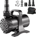Pond Pump, 100W 1600 GPH Submersible Water Pump for Koi Ponds