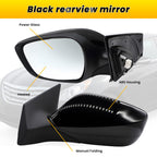 OsyphereX Left Side Mirror Assembly Compatible with Elan-tra 2011-2013 5Pin