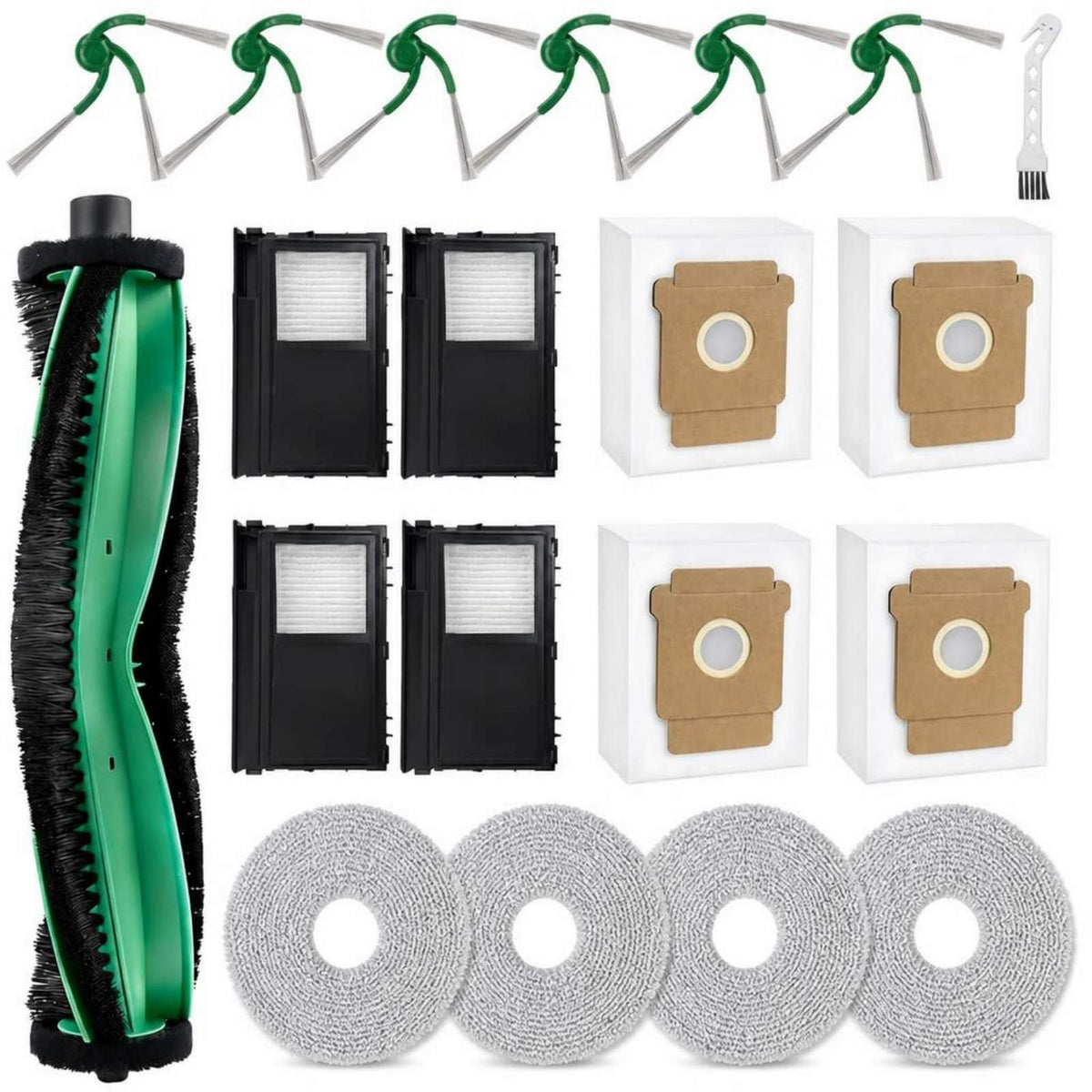 20Pcs Replacement Parts for Roomba 415X/Plus 415 Combo Vacuum Cleaner