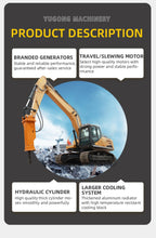 Heavy Duty Excavator Large Excavator Construction Hydraulic Excavator