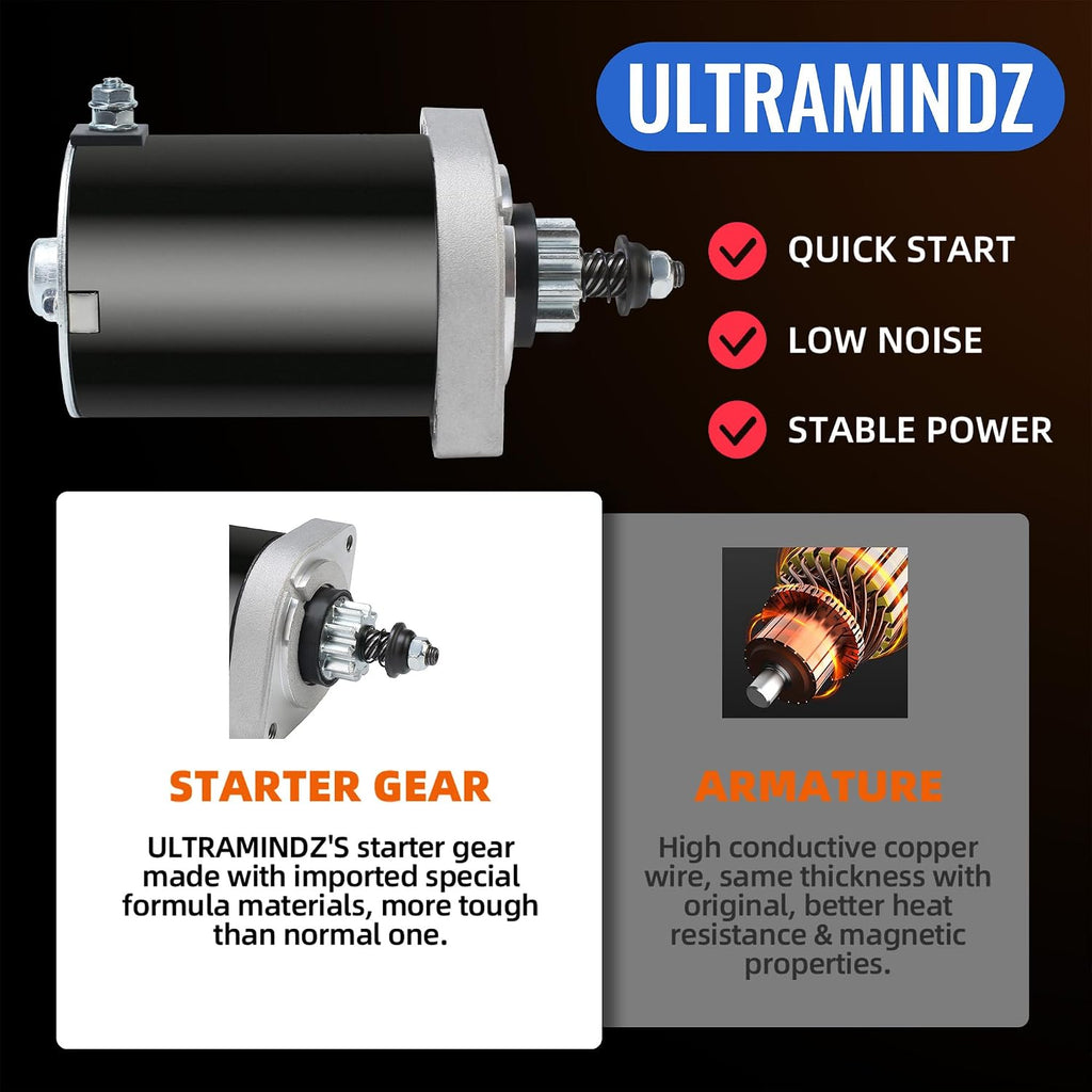21163-0749 21163-0711 Starter for Kawasaki FR691V FR730V FH491V FS481V FS541V FS600V FS604V Cub Cadet Z-Force 48 54 60 RZT54 RZT50 RZT46 LTX1050 LTX1046 21163-7024 21163-0727 21163-7034