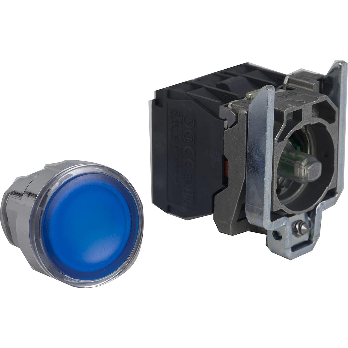 Illuminated Push Button, 22Mm, Blue