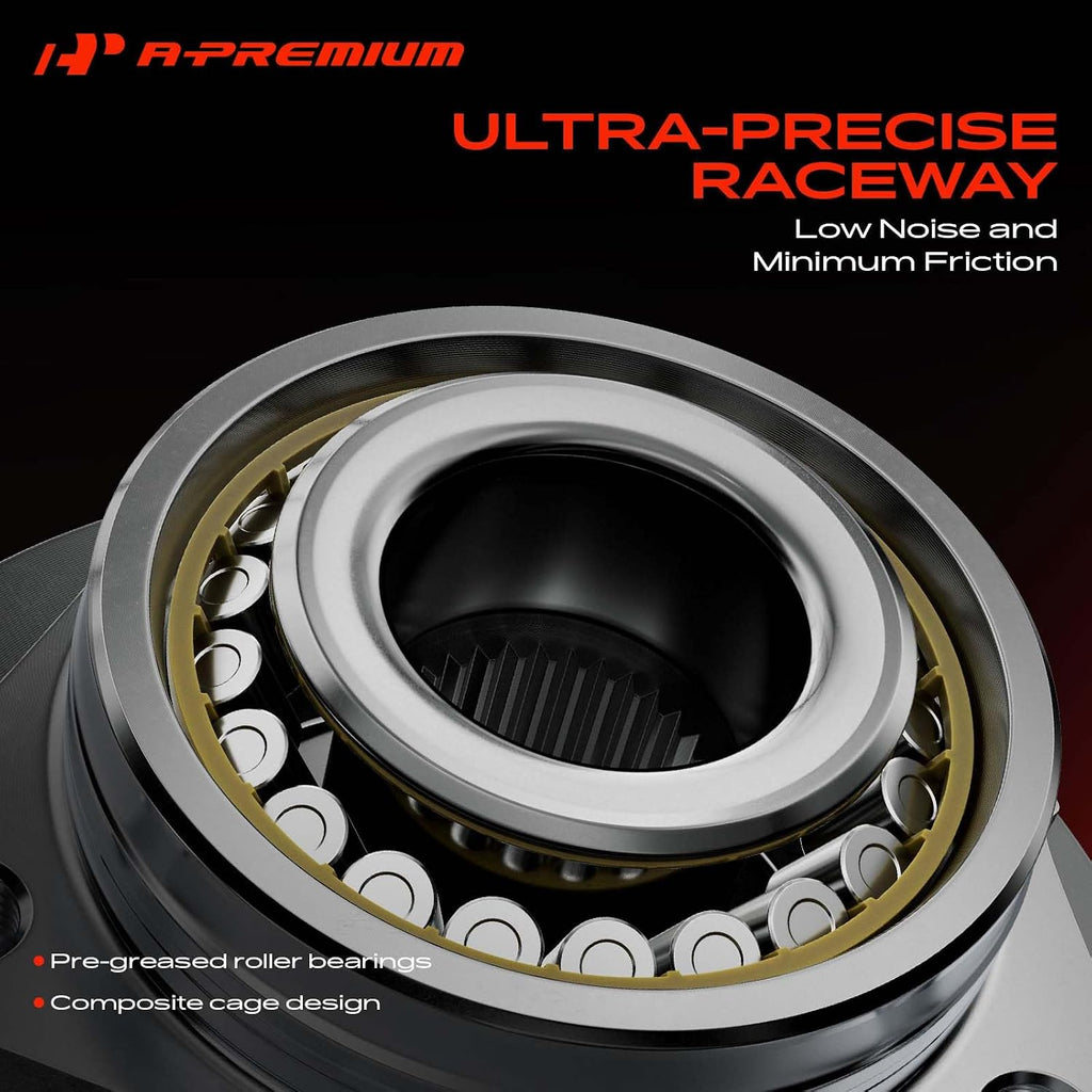 A-Premium Front Wheel Bearing Hub Assembly for Dodge Ram 1500 2006-2009