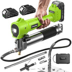 TaskStar Electric Grease Gun with Lock-On Trigger for Effortless Greasing