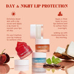 4-Pack Lip Scrub and Lip Mask Set