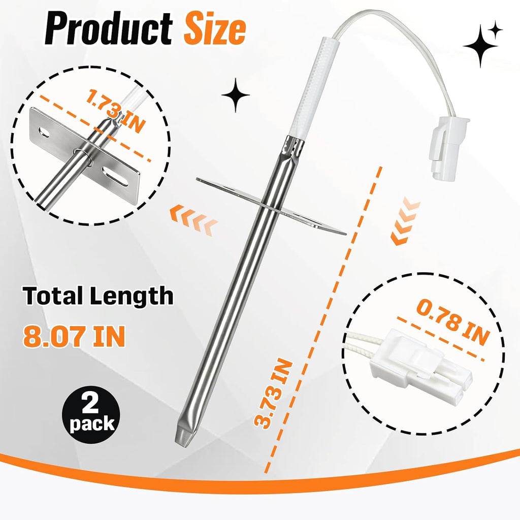 2PCS DG32-00002B EBG61305805 Oven Temperature Sensor Probe Range Thermistor