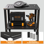 Welding Workbench Table Metal Welding Cart with Wheels, 32" x 20"
