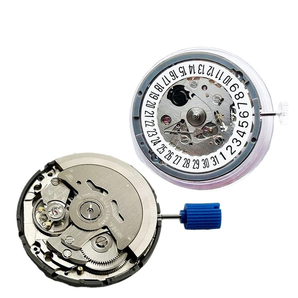 NH35 Automatic Mechanical Movement High Accuracy 24 Watch Replacement NH35A-Date at 6:00