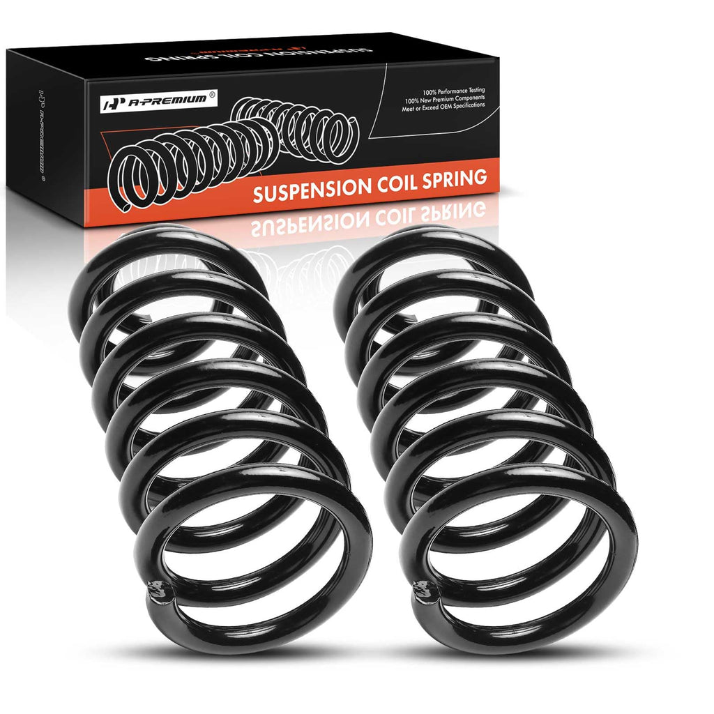 A-Premium Front Suspension Coil Spring Set Compatible with Chevrolet & GMC
