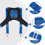 Moving Straps for Furniture, 2-Person Lifting System with Back Support, Heavy-Duty Nylon-Like Material Holds Up to