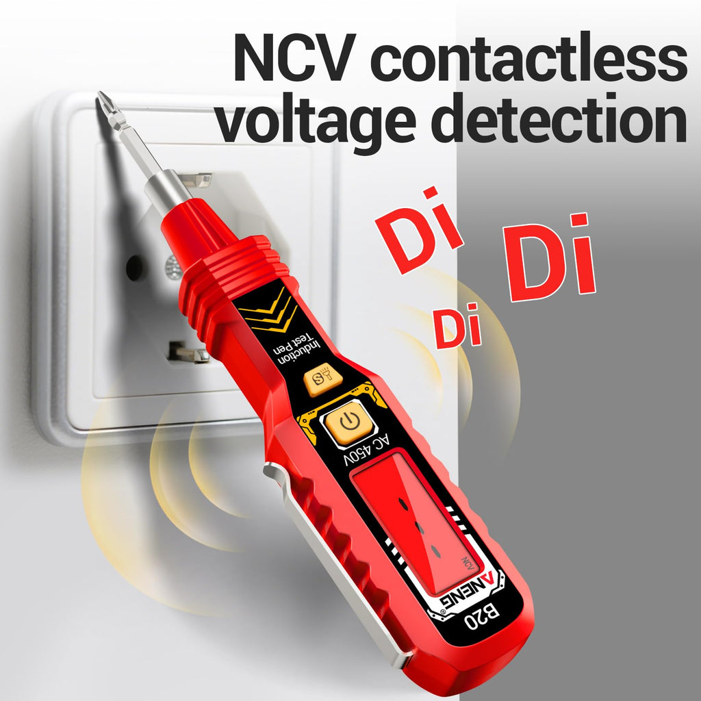 ANENG Non-Contact Voltage Tester, Double-Head Slotted/Crosshead Screwdriver