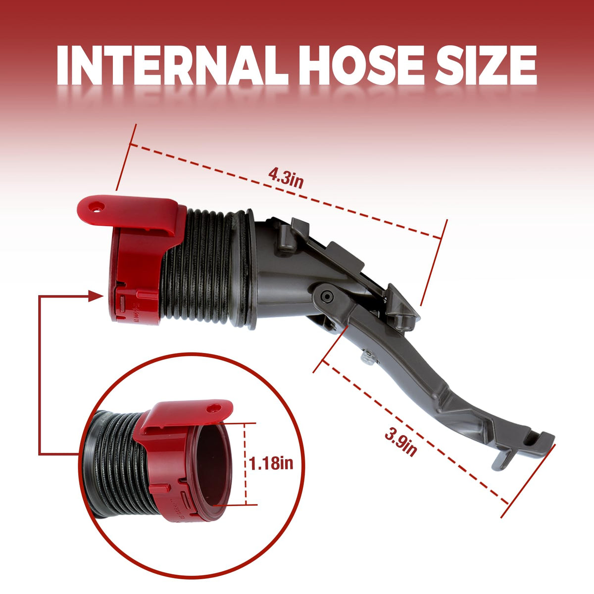 920682-01 Replacement for Dyson DC41 DC65 UP13 UP20 Vacuum Cleaner Hose