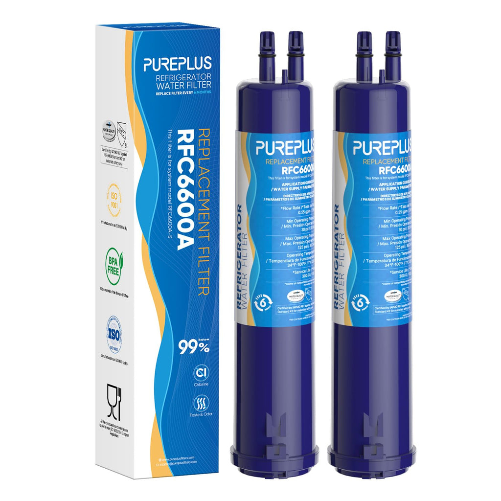 RFC6600A Water Filter Replacement for Everydrop Filter 3, 2 Pack