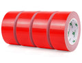 4 Pack Duct Tape Heavy Duty Waterproof 35 Yards x 2 Inch-Red
