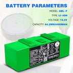 ABL-F Battery Replacement for iRobot Compatible with Roomba i8 i8+ i7 i7+ 7150 7156 7158 7550 7558 i6 i4 4150 i4+ 4550 4552 i3 i3+ 3150 3158 3550 3556 e5 e5152 e5154 e5158 e6 6198 e6198 J7 7550 J7550