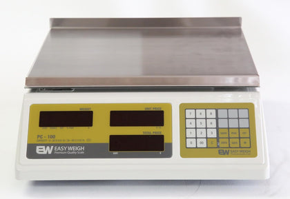 PC-100 60lb Capacity Price Digital Computing Scale Legal for Trade Class III Deli Produce Grocery Meat Kitchen NTEP