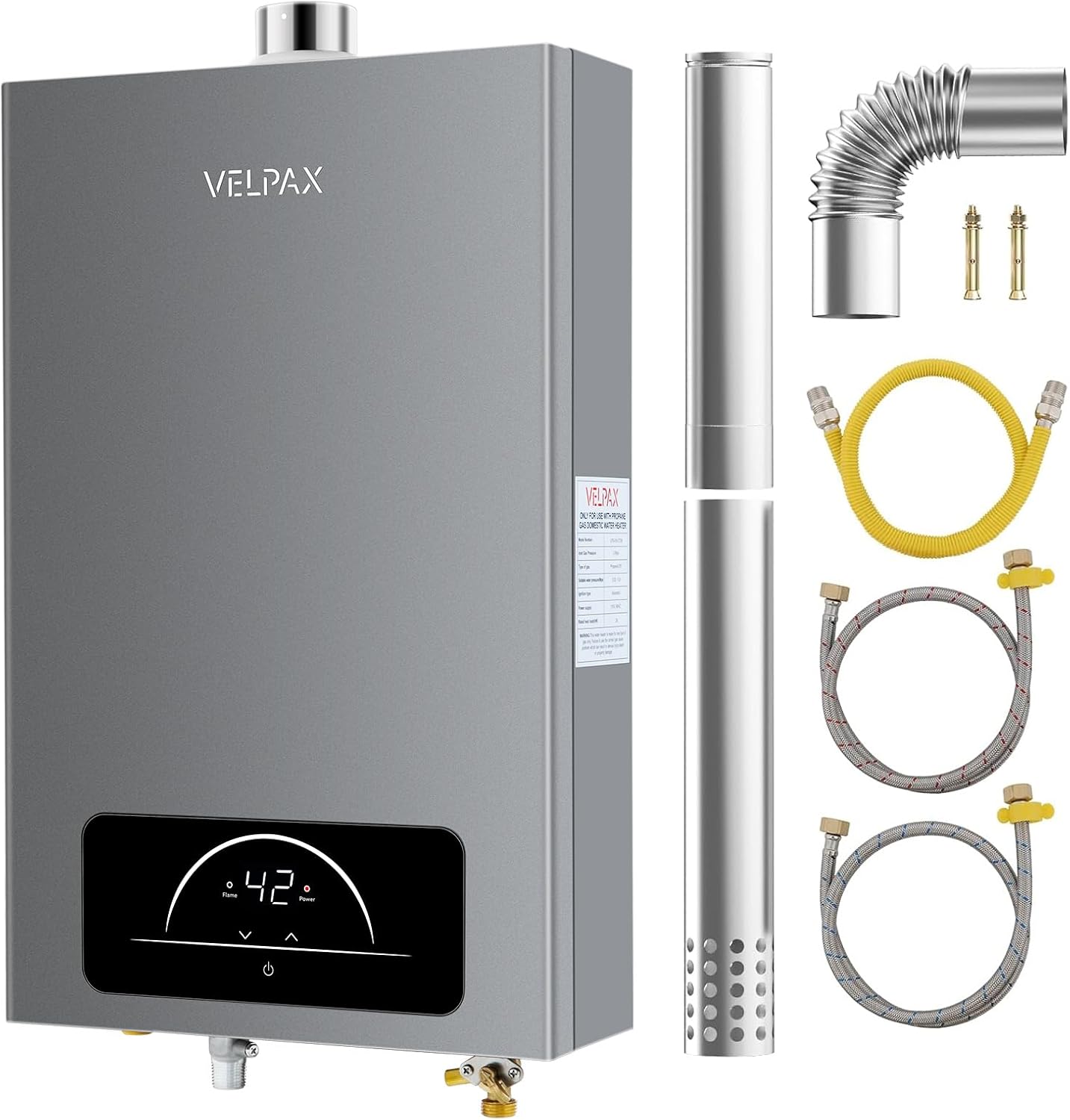 Propane Tankless Water Heater, 4.74GPM 18L Indoor,Constant propane water heater,Instant Hot Propane Gas water heater