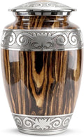Urns for Human Ashes Adult Man – Cremation Urn for Ashes Adult Male, Large 200 Cu in Funeral Urn – Premium Memorial