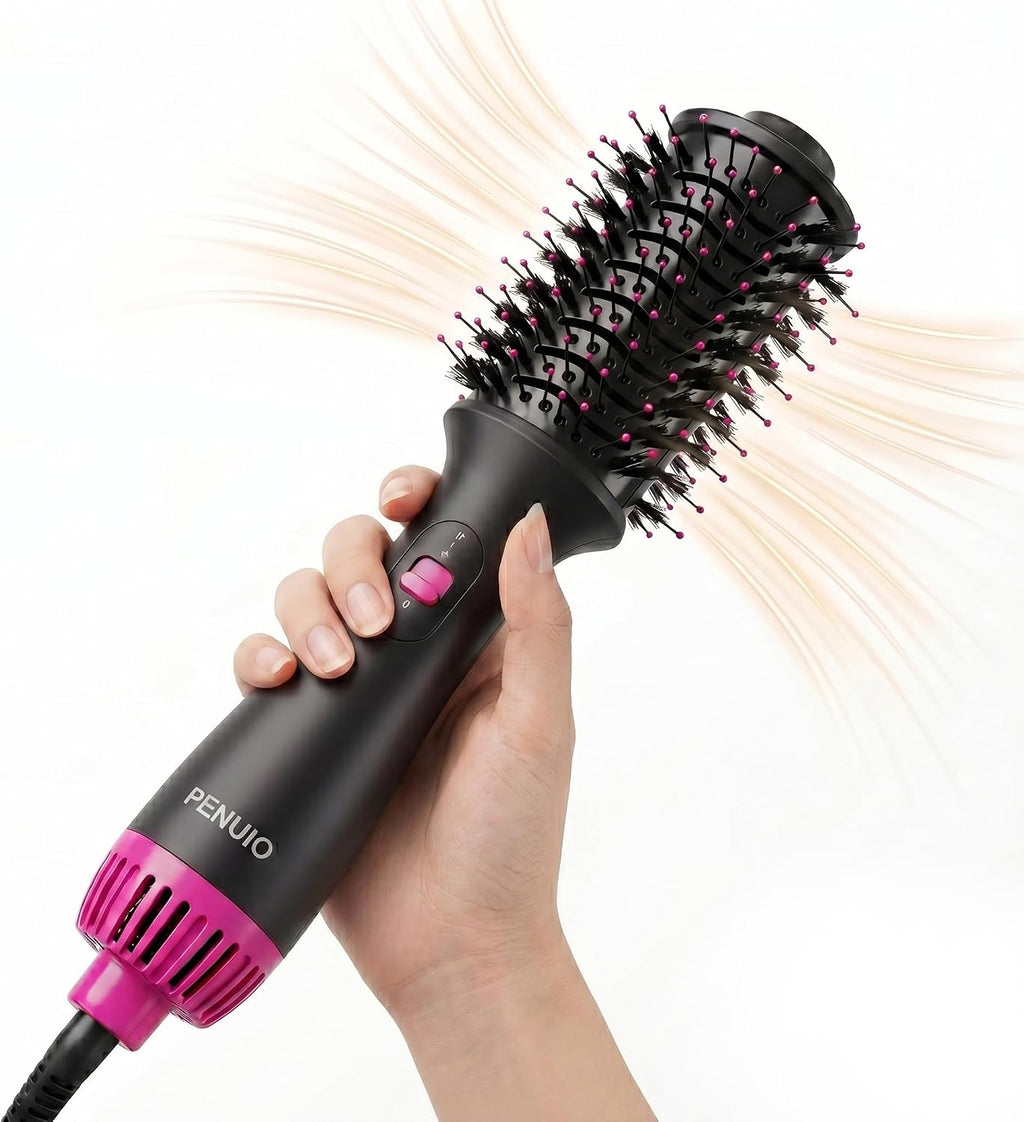 Hair Dryer Brush Blow Dryer 4-in-1 Hot Air Styler, Blowout Brush Hair Dryer Styler & Volumizer with Ionic |Oval Large